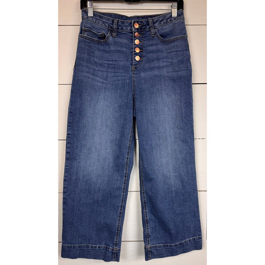 Time and Tru Wide Leg Capris Women's Size 6