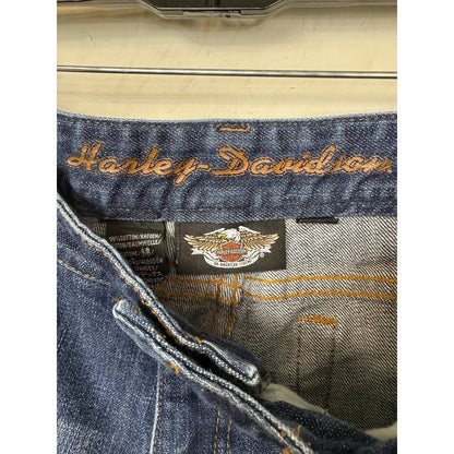 Harley Davidson Blue Bootcut Jeans Women's Size 6