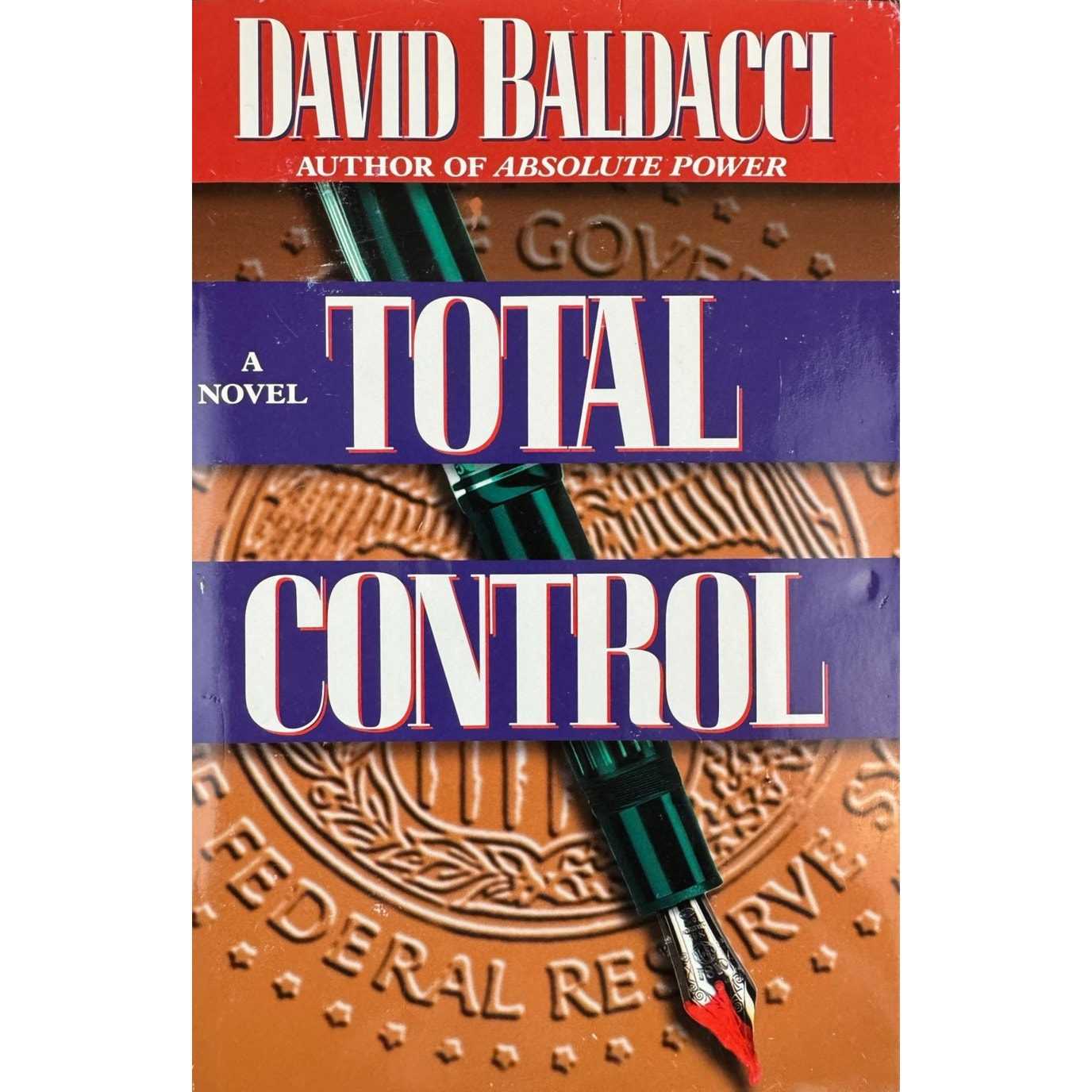 Total Control by David Baldacci (Hardcover) (Large Print)