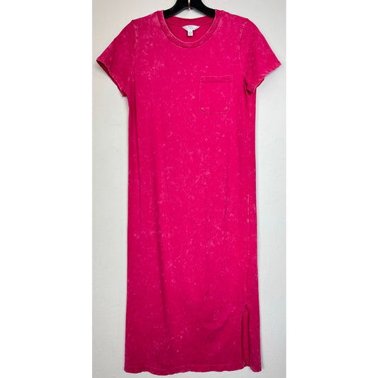 Time And Tru Pink T-shirt Dress Women's Large