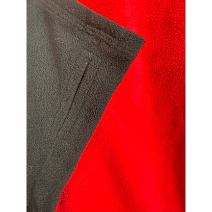 Xersion Red & Black Long Sleeve Fleece Pullover Women's Small