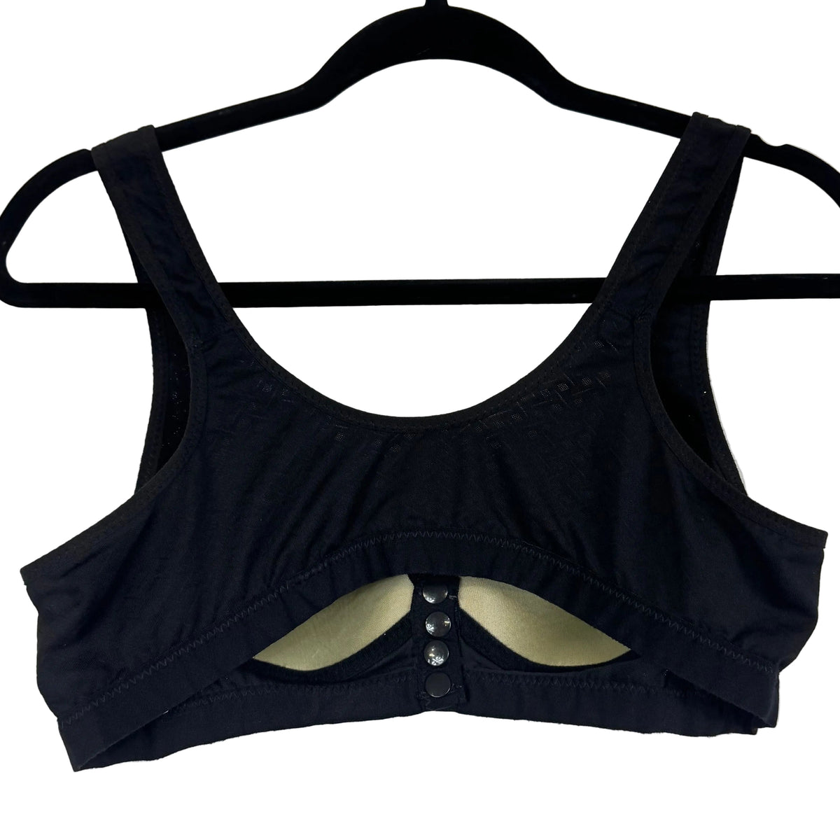 Women's Black Wireless Bra Size XXL - Image 2