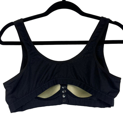 Women's Black Wireless Bra Size XXL - Image 2