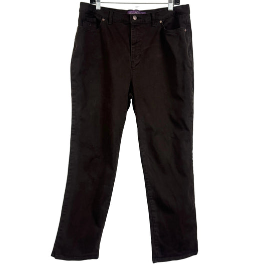 Gloria Vanderbilt Brown Pants Women's Size 16 - Image 1