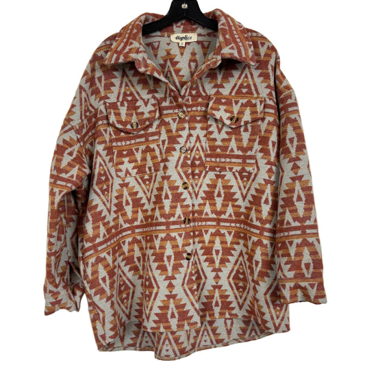 Haptics Aztec Print Shacket Jacket Women's Size Medium - Image 1