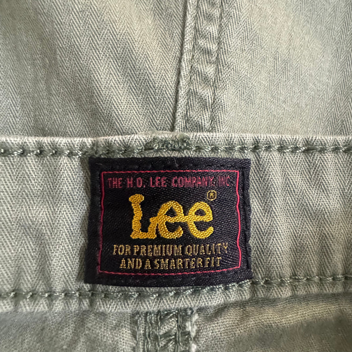 Lee Women's Olive Green Cargo Pants Large-X-Large - Image 3