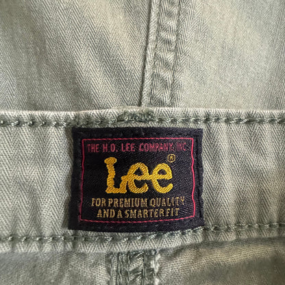 Lee Women's Olive Green Cargo Pants Large-X-Large - Image 3