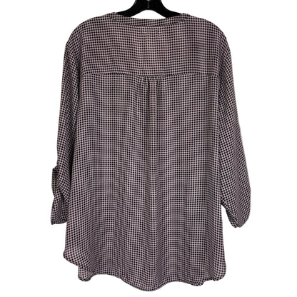 Maurices Women's Black & White Blouse Size 2X - Image 2