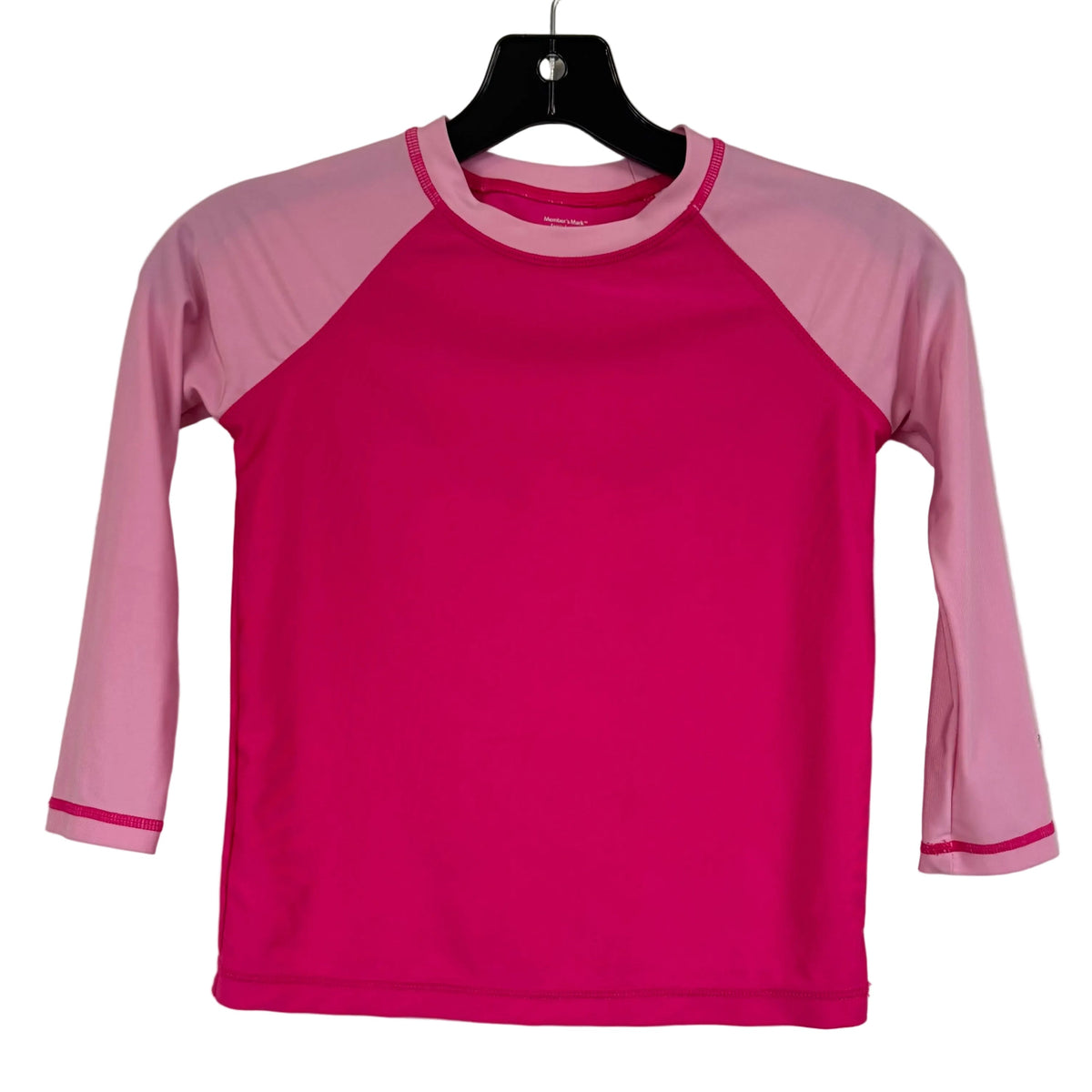 Member's Mark Pink Swimwear Top Girls Small - Image 1