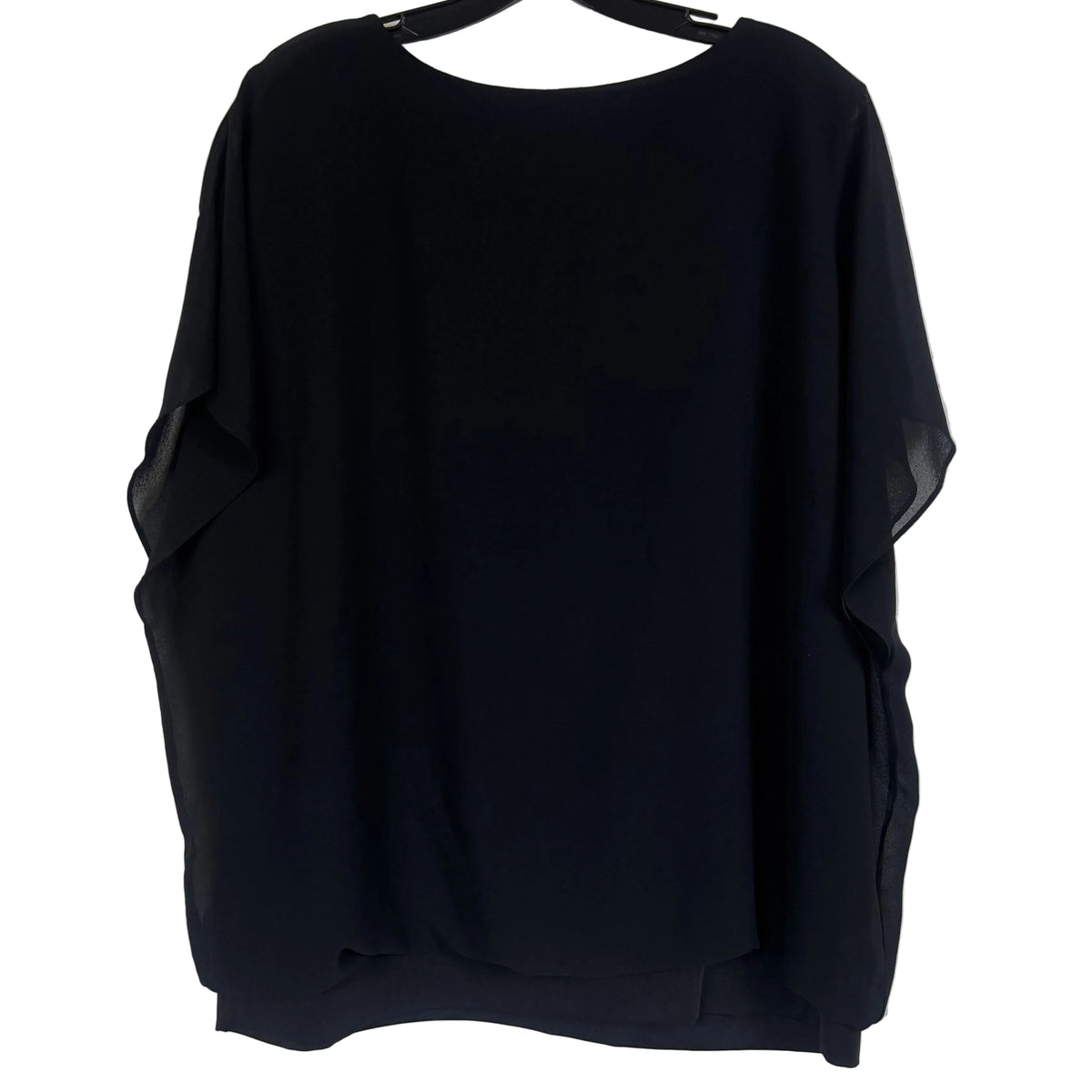 Neineiwu Black Short Sleeve Blouse Women's Size 2X - Image 2