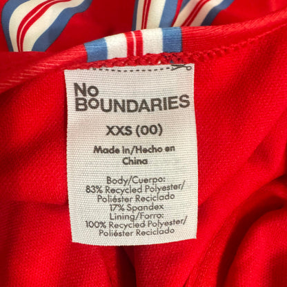 No Boundaries Women's Striped Underwire One-Piece Size XXS - Image 3
