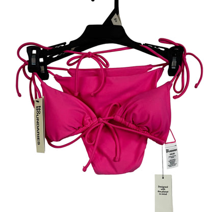 No Boundaries Surf Pink Swim Top XXS 00 - Image 1