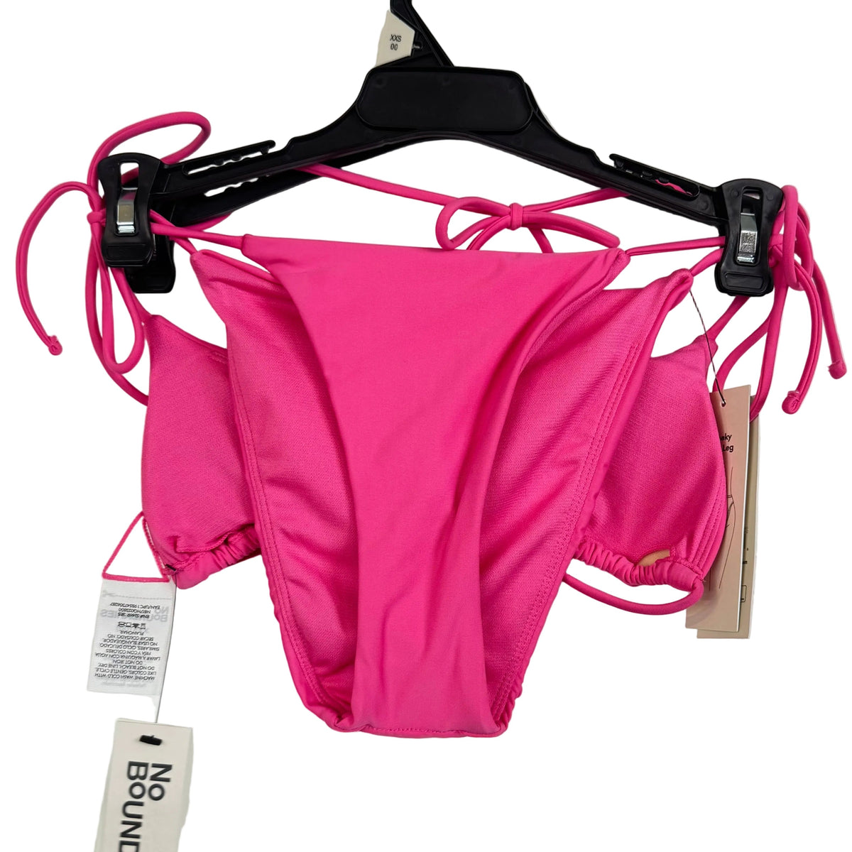 No Boundaries Surf Pink Swim Top XXS 00 - Image 2