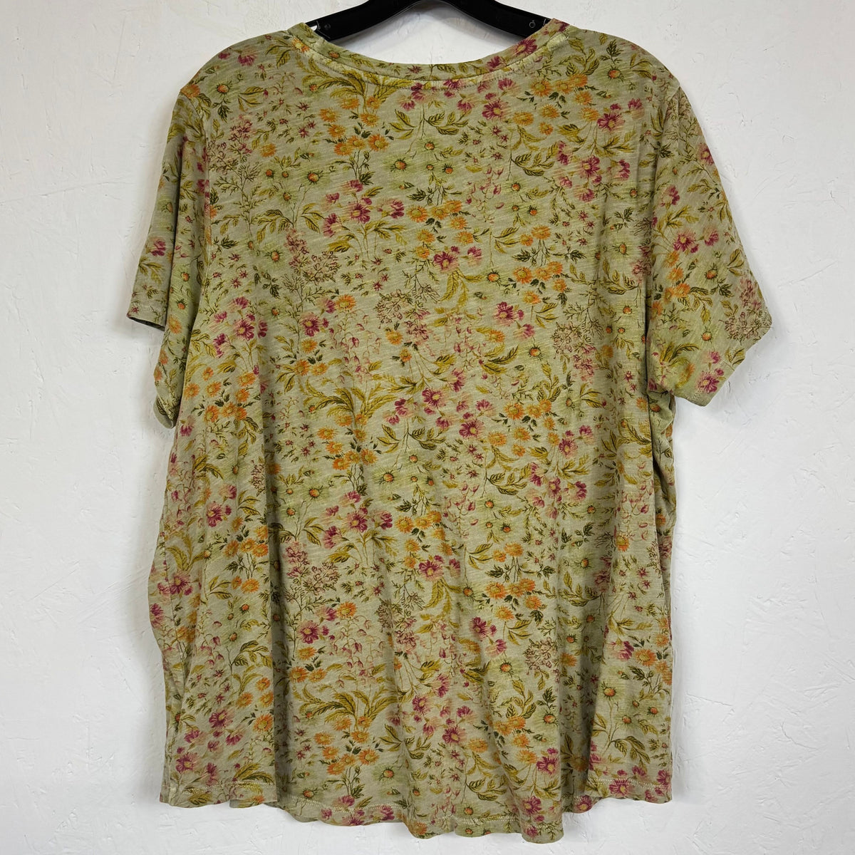 Old Navy EveryWear Overdyed Floral-Print Scoop-Neck Women's Size 2X T-Shirt - Image 2