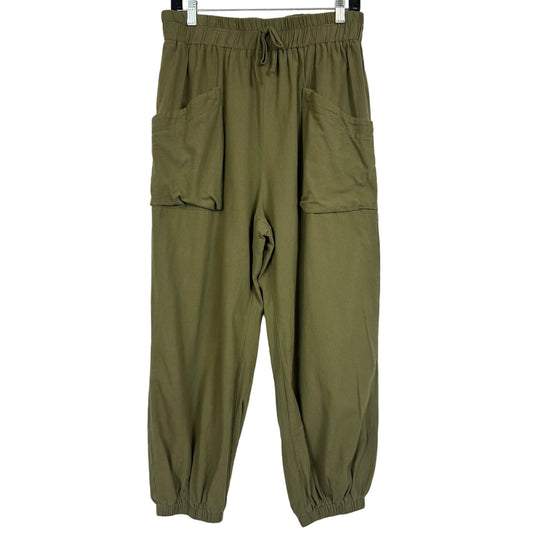 SHEIN Women's Olive Green Cargo Pants Size 1XL - Image 1