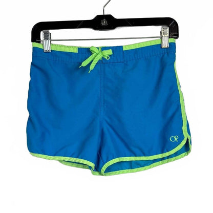 Op Blue And Green Shorts Girl's Size XL