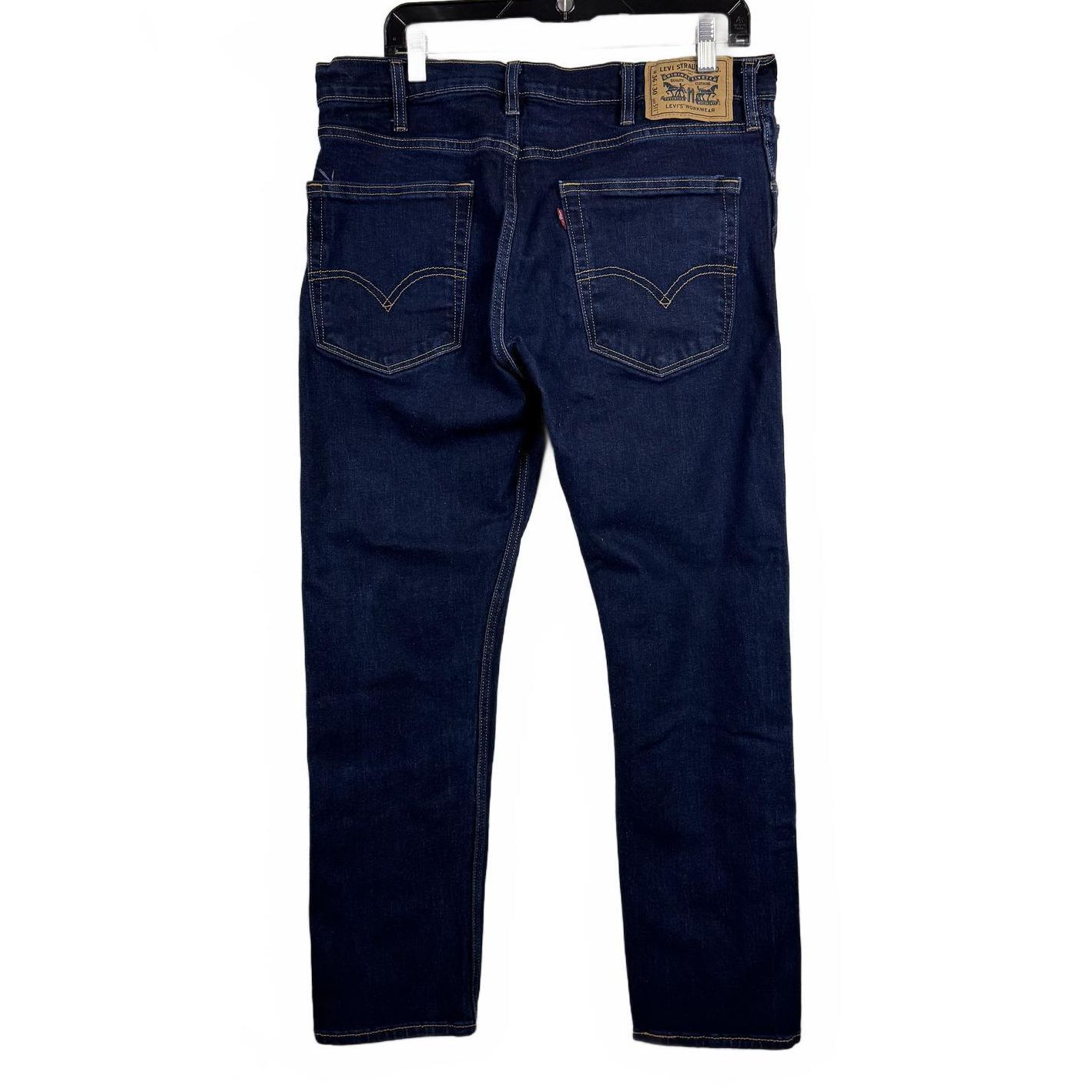 Levi Strauss & Co. Blue Straight Cut Jeans Men's Size 36x30