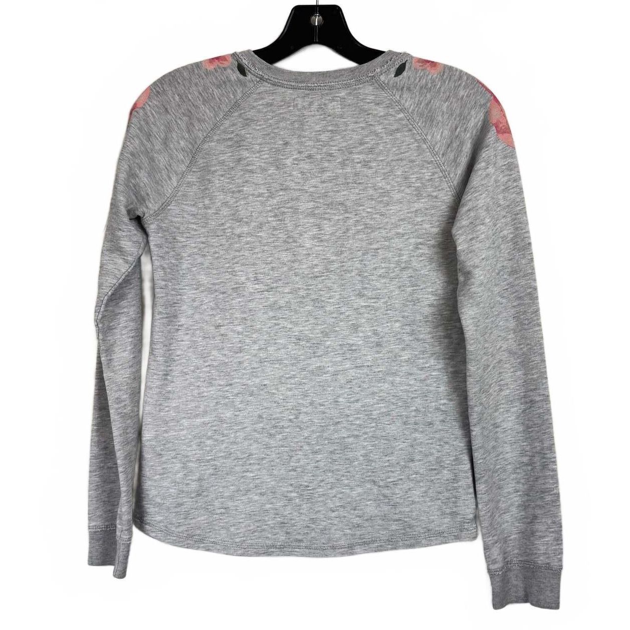L.O.G.G Gray and Floral Long Sleeve Sweatshirt Girl's Size 12-14