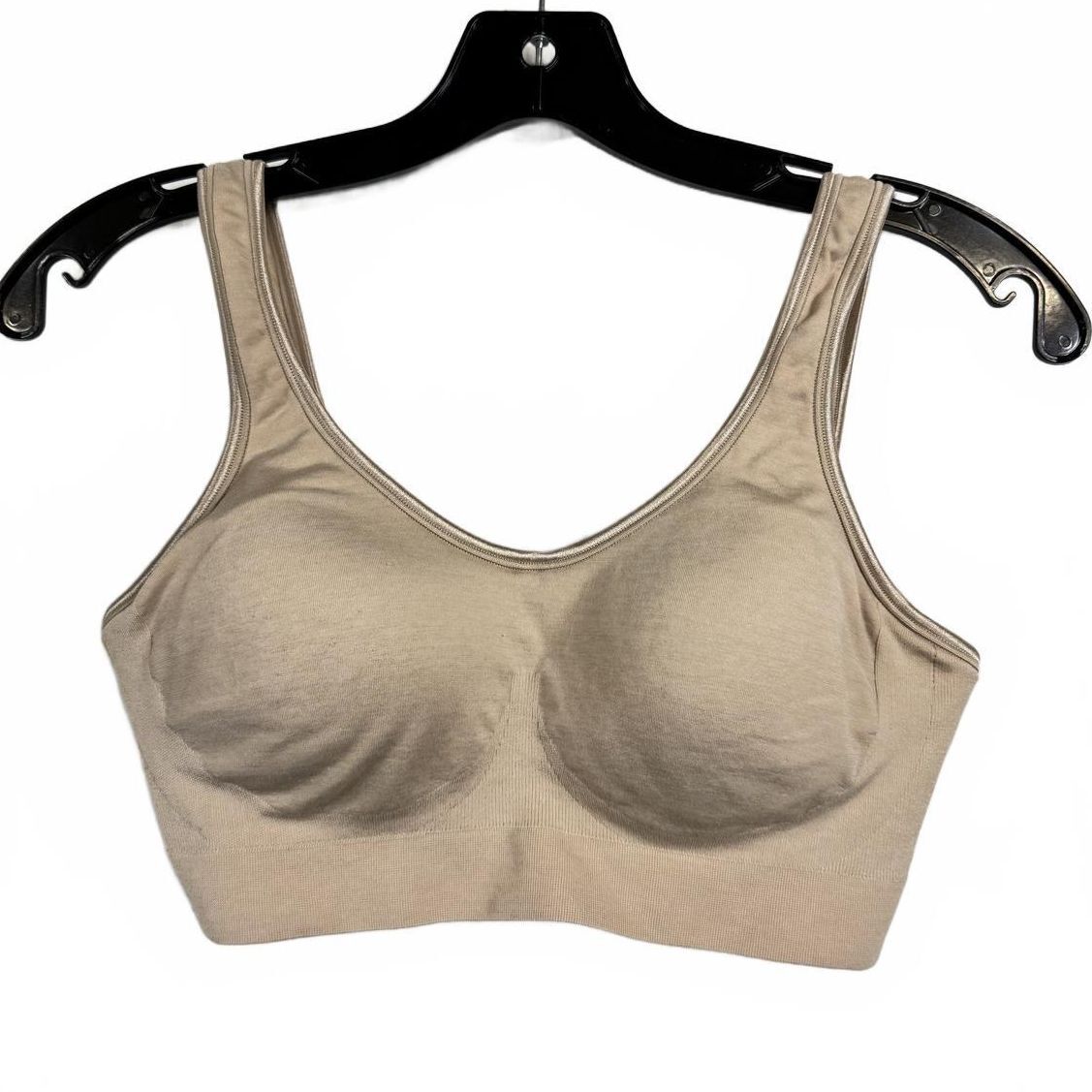 Bali Beige Wireless Bra Women's Size Medium