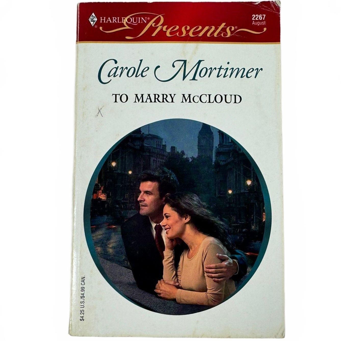 To Marry McCloud by Carole Mortimer (paperback)