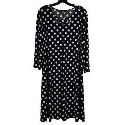 Black Label by Evan Picone Black Dress Women's Size 18