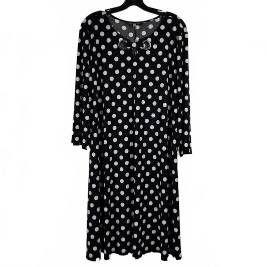 Black Label by Evan Picone Black Dress Women's Size 18