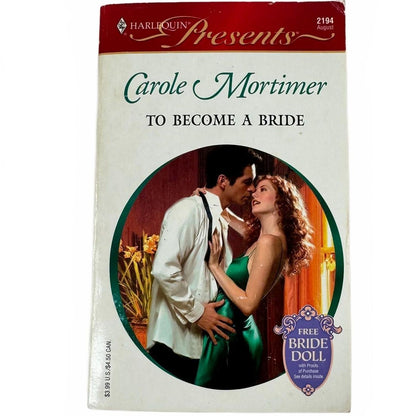 To Become a Bride by Carole Mortimer (paperback)