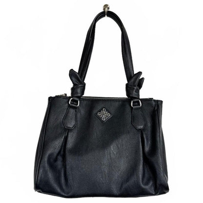Simply Vera black shoulder bag silver hardware