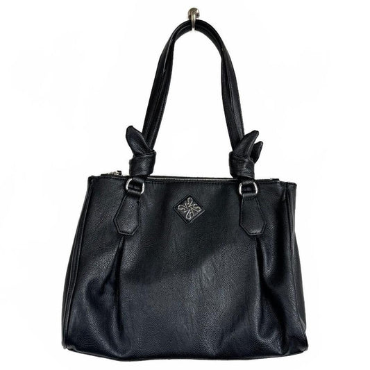 Simply Vera black shoulder bag silver hardware
