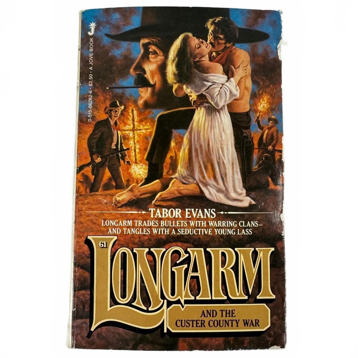 Longarm and the Custer County War by Tabor Evans (paperback)