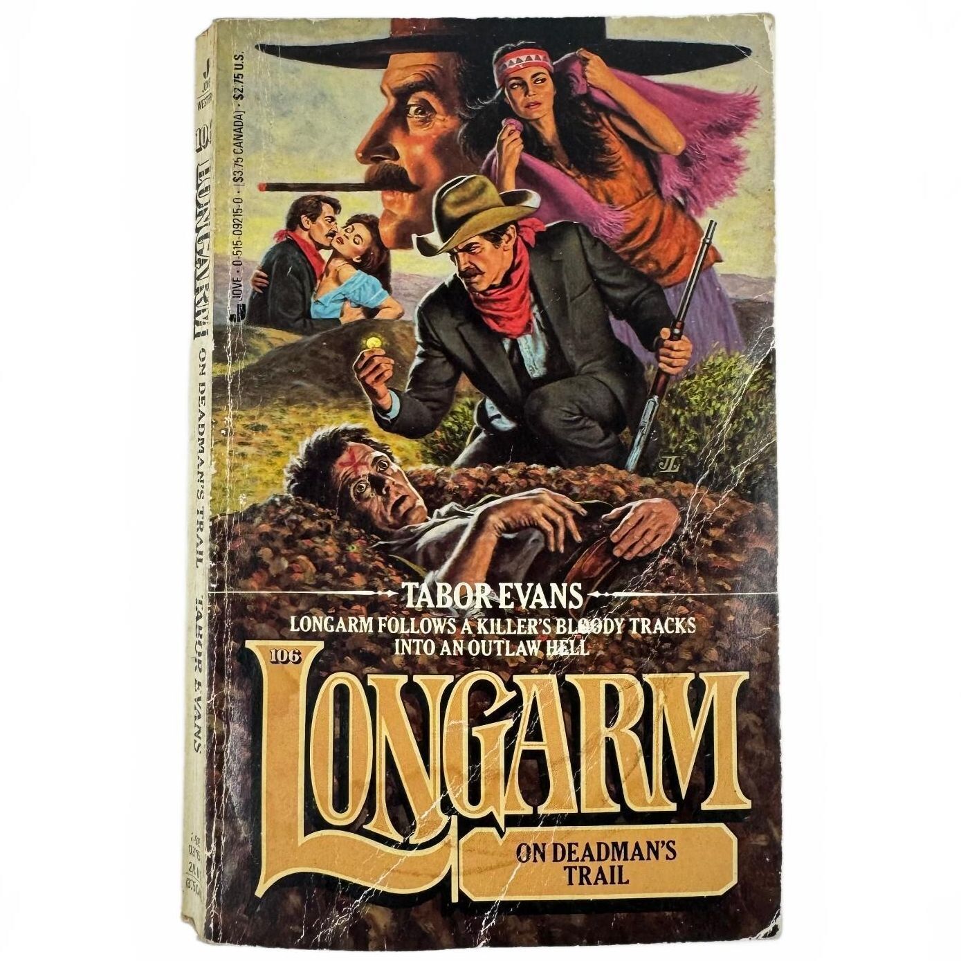 Longarm on Deadman's Trail by Tabor Evans (Paperback)