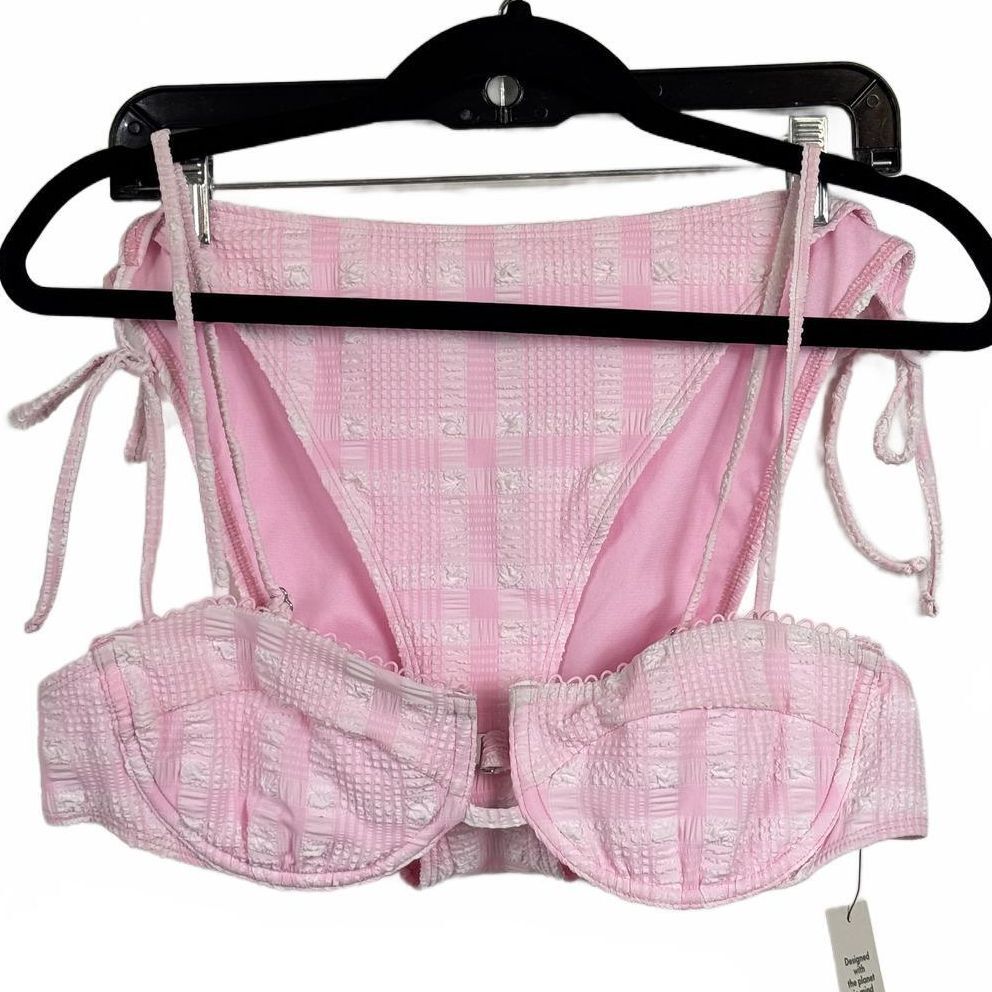 No Boundaries Pink Two-Piece Bathing Suit Women's Size Large and XXL Bottoms