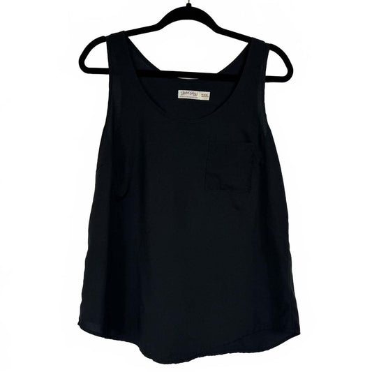 Faded Glory Black Sleeveless Blouse Women's Size Medium
