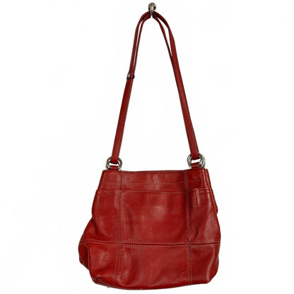 TIGNANELLO Red crossbody bag silver hardware