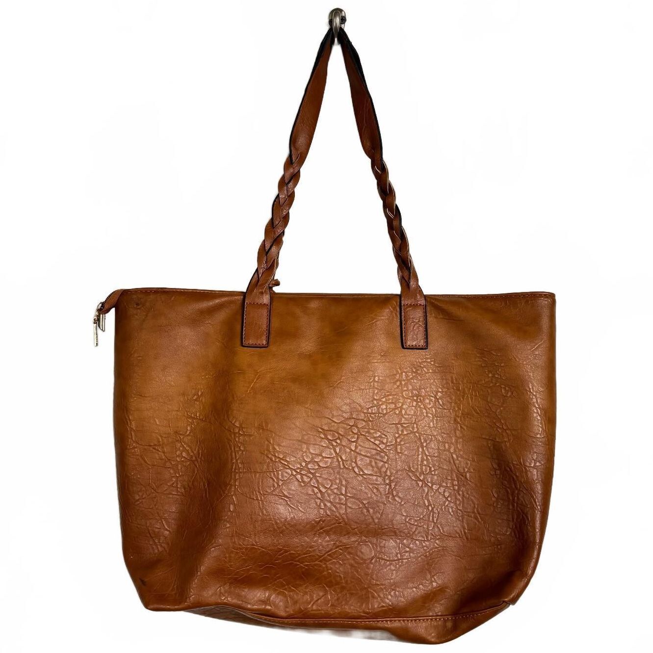 Weimeibaige Brown shoulder Bag gold hardware