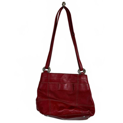 TIGNANELLO Red crossbody bag silver hardware
