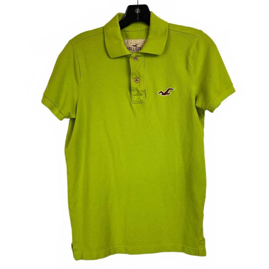 Hollister Green Polo Shirt Men's Size Small