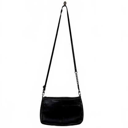 The Sak Black Silver hardware crossbody bag
