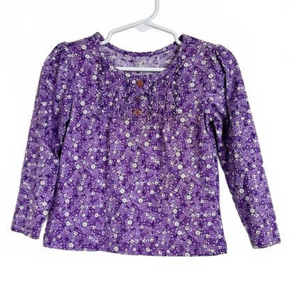 The Children's Place Purple Long Sleeve Blouse Girl's Size 3T