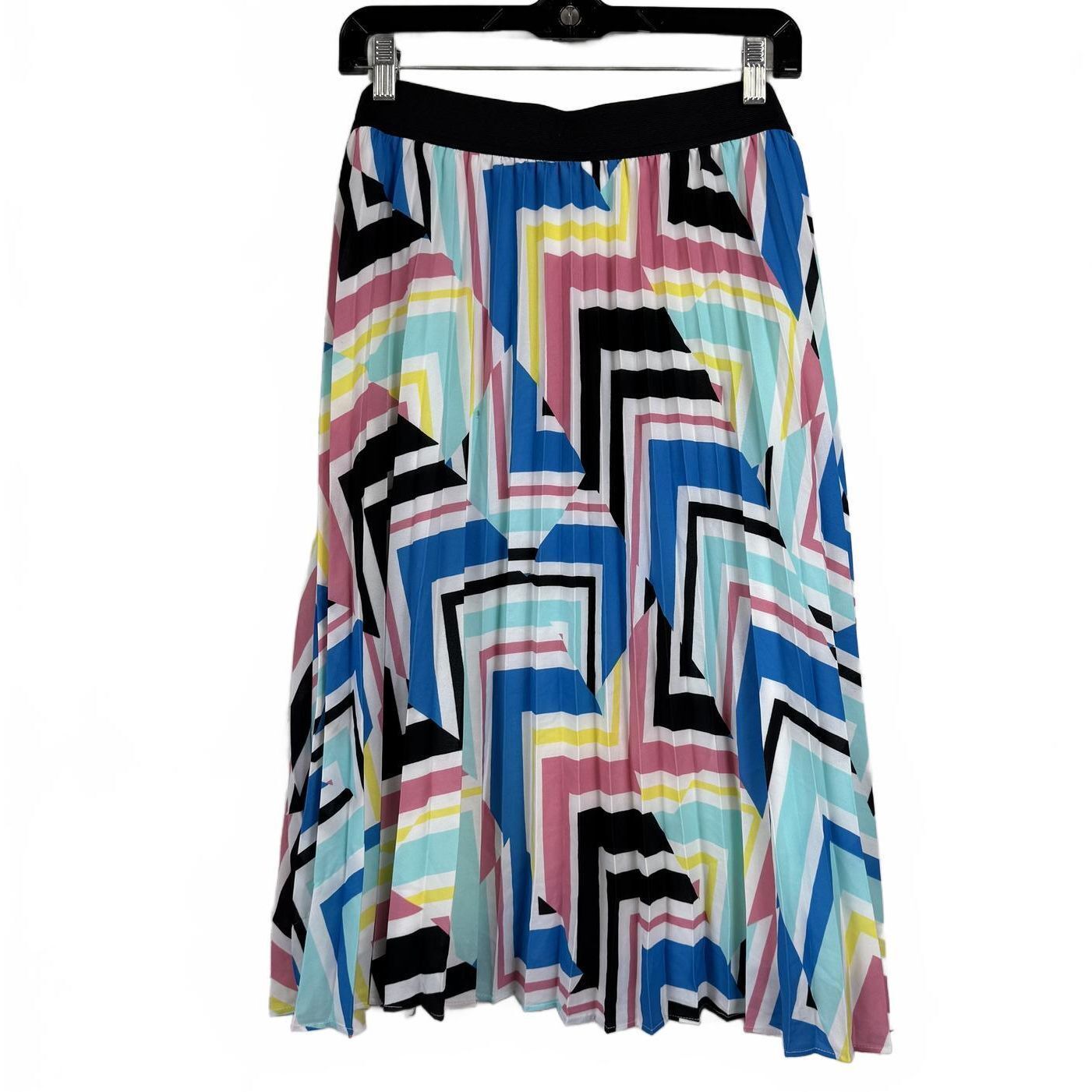 Worthington Multicolor Midi Skirt Women's Size Large