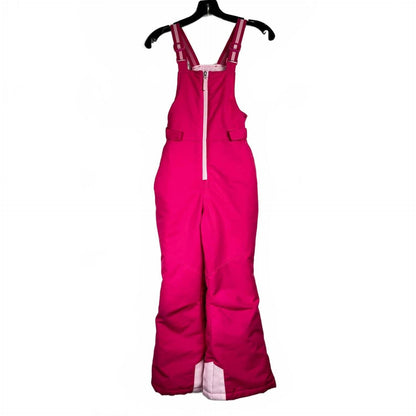 Swiss Tech Pink Snow Overalls Girl's Size Medium
