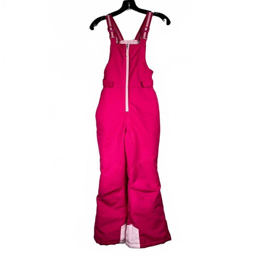 Swiss Tech Pink Snow Overalls Girl's Size Medium