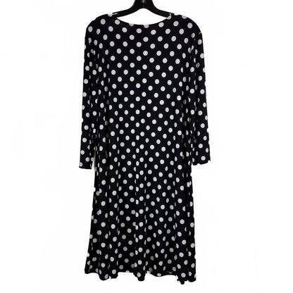 Black Label by Evan Picone Black Dress Women's Size 18