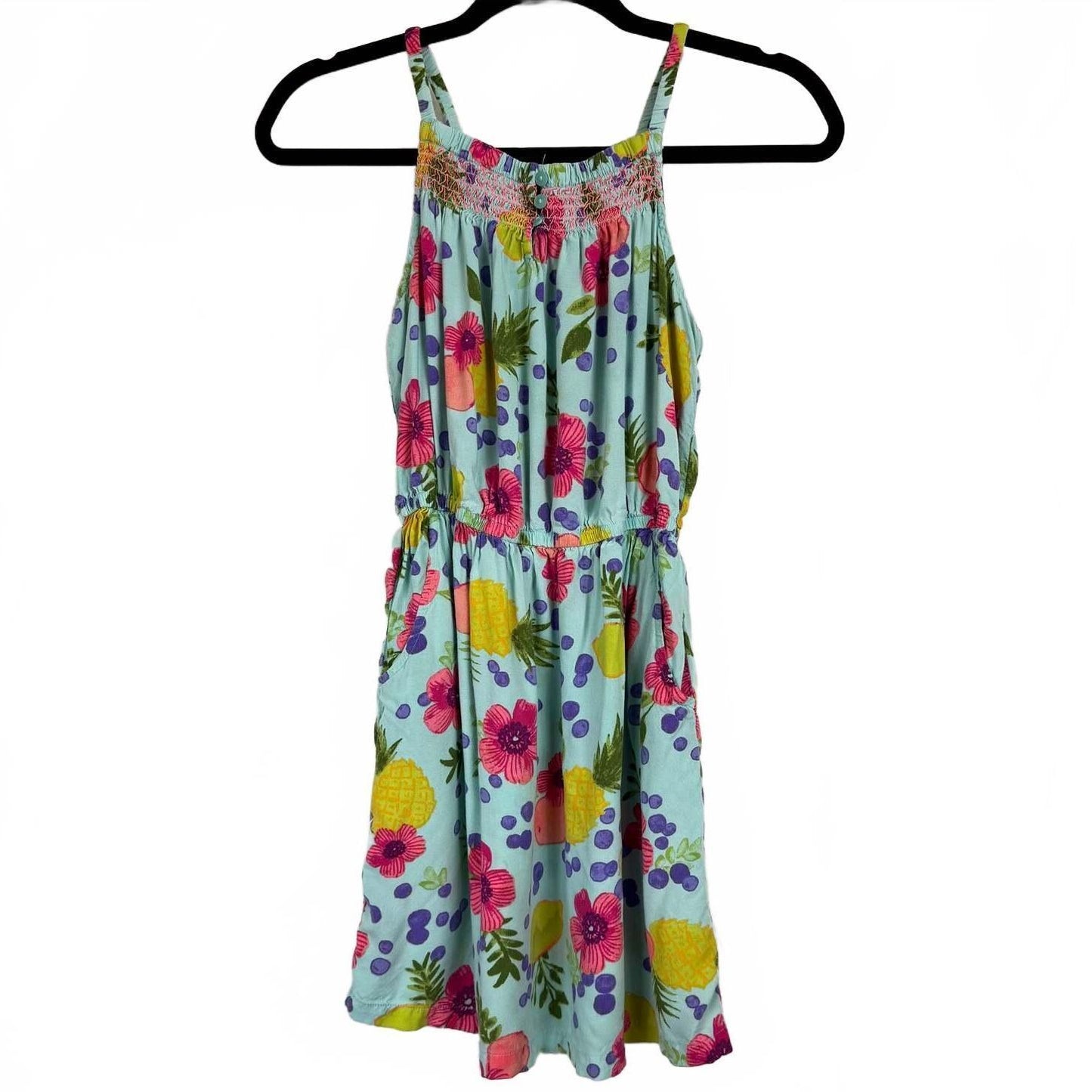 Cherokee Blue Sleeveless Girl's Dress Size Large