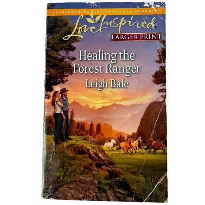 Healing the Forest Ranger by Leigh Bale (Paperback) (LARGE PRINT)