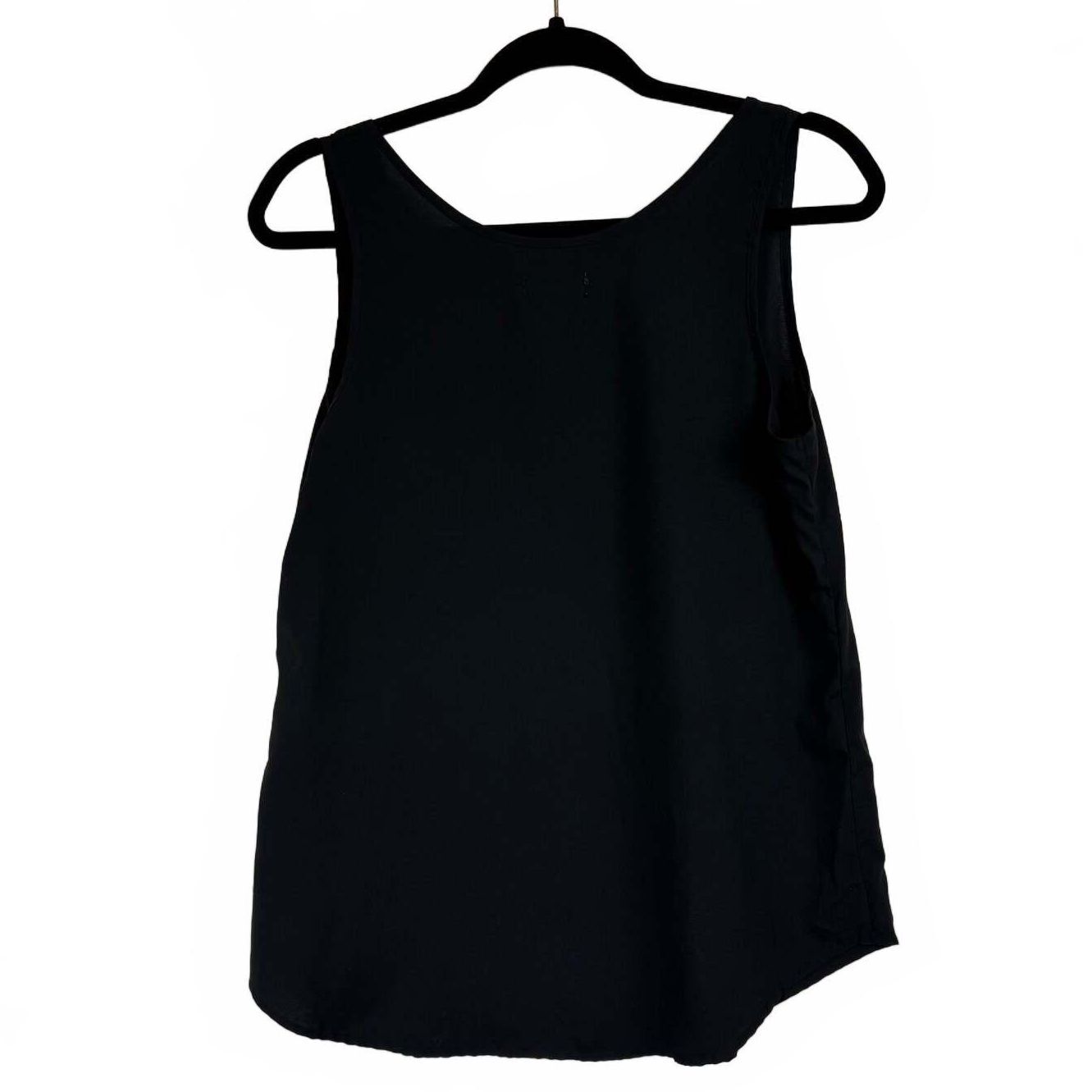 Faded Glory Black Sleeveless Blouse Women's Size Medium