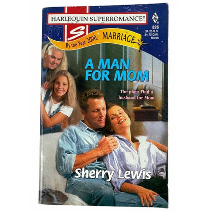 A Man for Mom by Sherry Lewis (paperback)