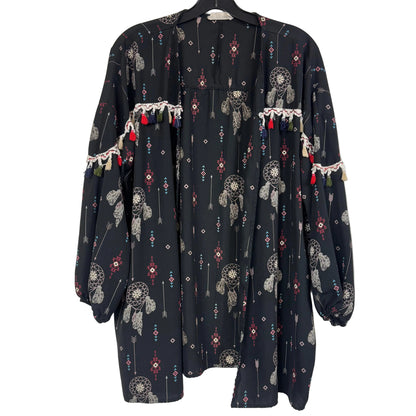 Peach Love California Dreamcatcher Cardigan Tassel Medium - Image 1