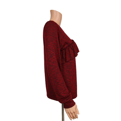 Sans Souci Long Sleeve Top Women's Size Small - Image 2
