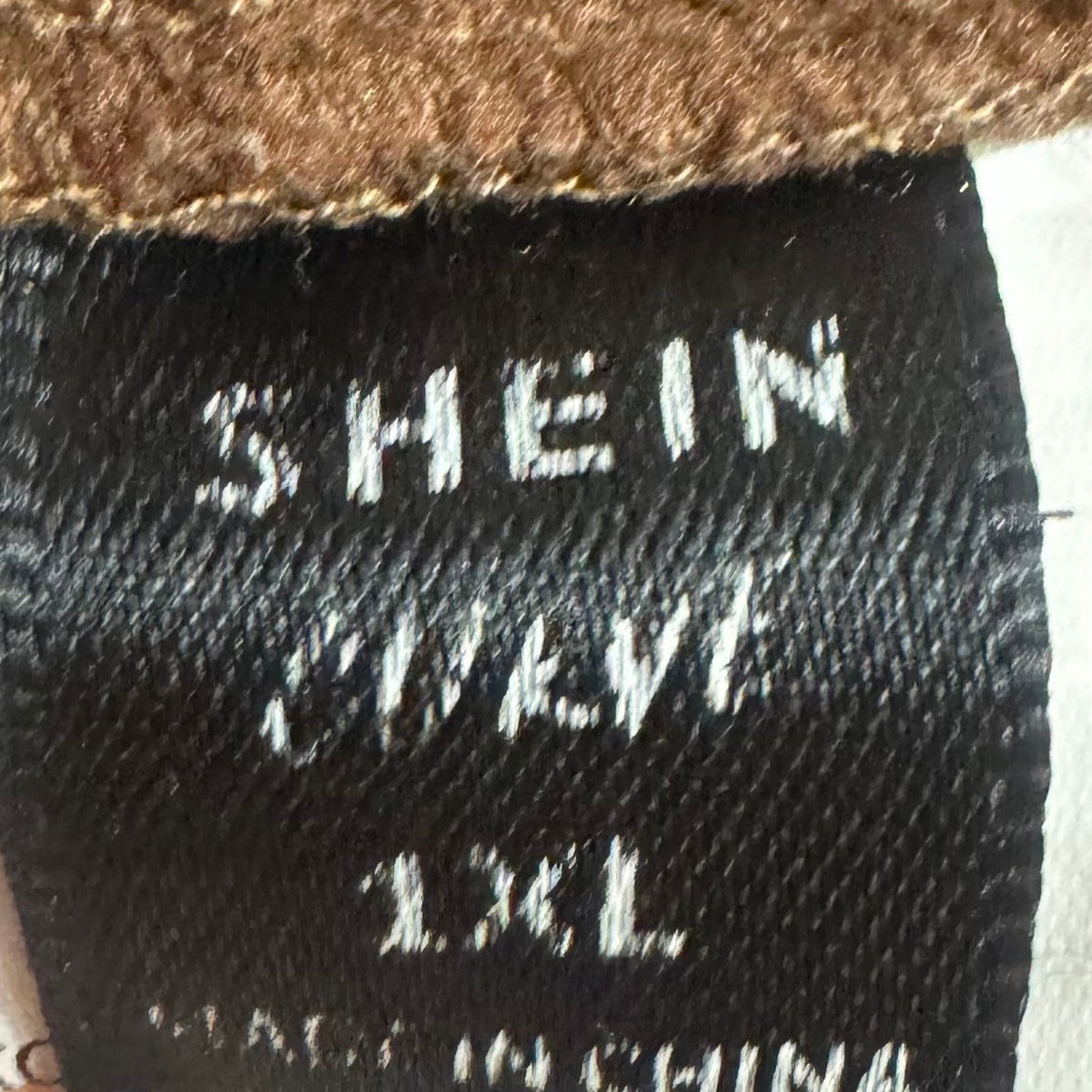 Shein Curve Brown Wide-Leg Pants 1XL - Image 3